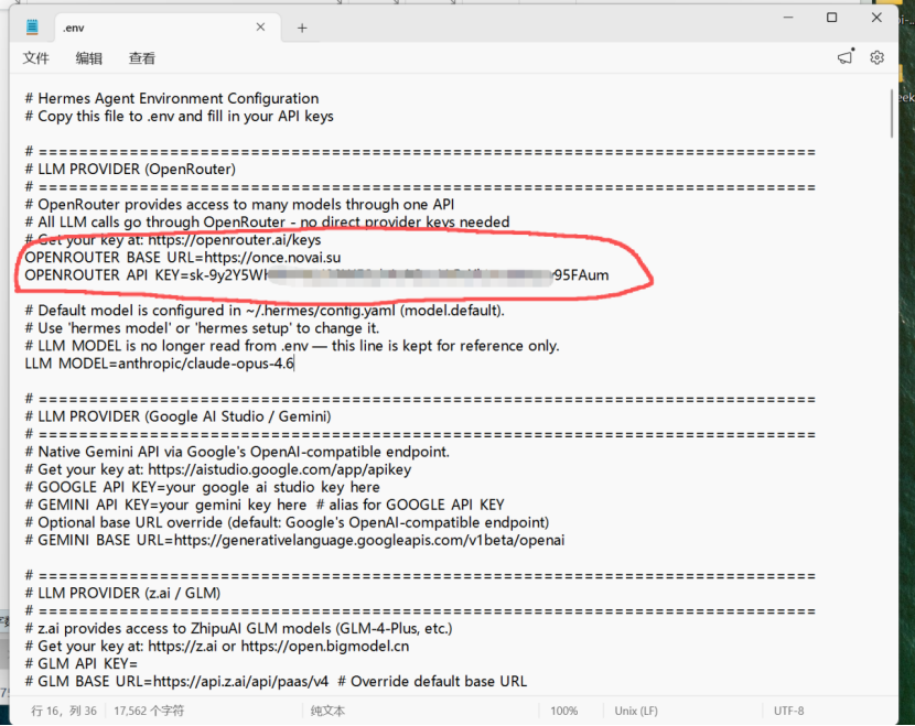 更改BASE_URL和添加API_KEY